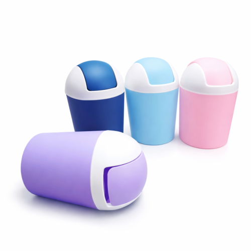 ChatGPT Image Feb 12, 2026, 12_42_21 PM Multipurpose Mini Table Dustbin – 3 PCs Set (Mix/Random Colors)