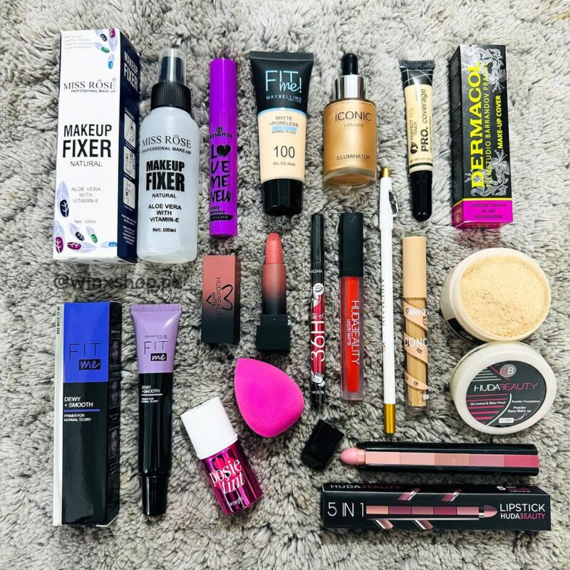 Winx Orange Deal – 15-Piece Makeup Bundle + Free 5-in-1 Lipstick