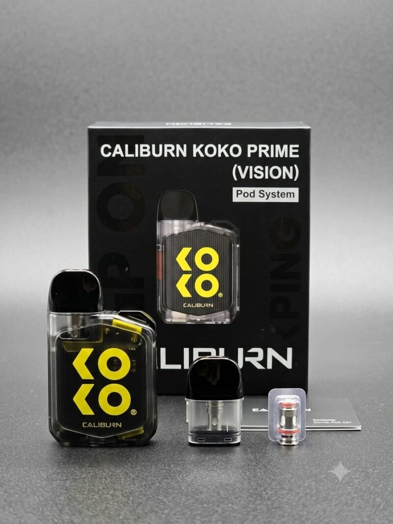 WhatsApp Image 2026-07-21 at 11.39.30 PM Uwell Caliburn KOKO Prime Vision Pod Device – 690mAh Battery | Type-C Fast Charging | 2 Coils